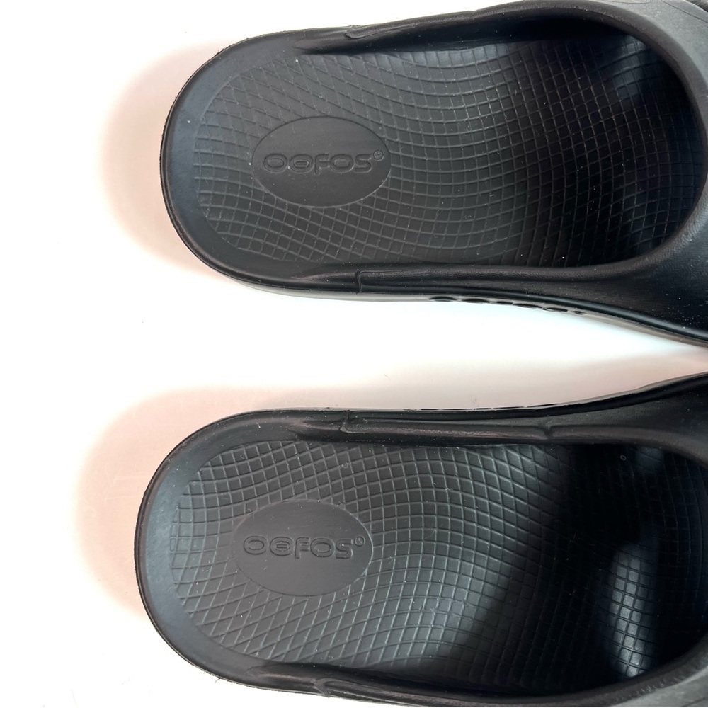 OOFOS Recovery Slides Sandals Black Size Men’s 9, Women’s 11 - EU 42 - Picture 6 of 13